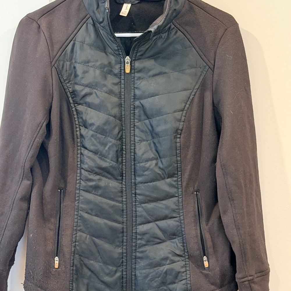 Women's Black Quilted Jacket